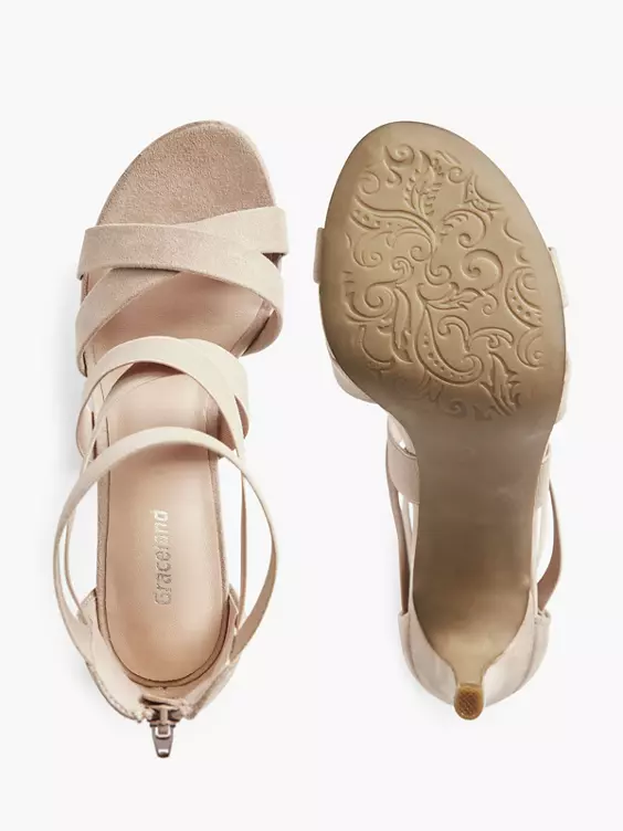 Oud Roze Sandalette 3 Oud Roze Sandalette - Afbeelding 3