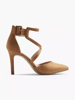 Bruine Pump Gespsluiting