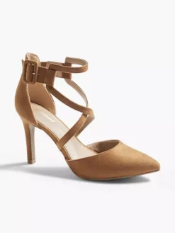 Bruine Pump Gespsluiting -Beroemde Schoenen Winkel 2061127 H6