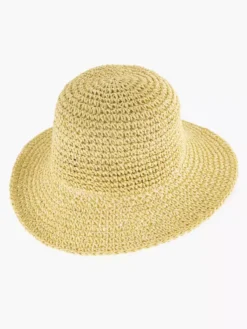 Beige Rieten Hoed -Beroemde Schoenen Winkel 2061704 H4