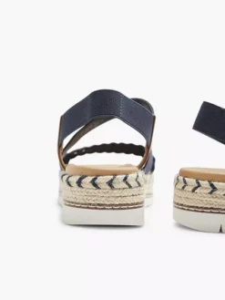 ESPRIT Donkerblauwe Platform Sandaal -Beroemde Schoenen Winkel 2063092 H4