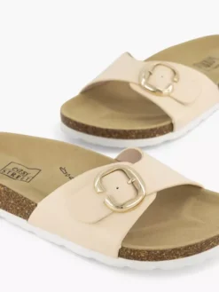 Easy Street Zalmkleurige Slipper Gesp -Beroemde Schoenen Winkel 2065547 H5