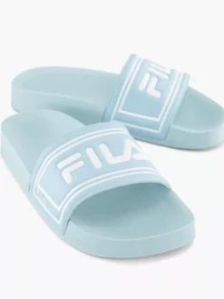 Fila Lichtblauwe Badslipper -Beroemde Schoenen Winkel 2066360 H5