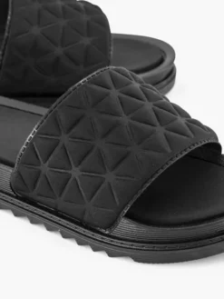 Zwarte Badslipper -Beroemde Schoenen Winkel 2066706 H5