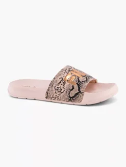 Fila Roze Badslipper Slangenprint -Beroemde Schoenen Winkel 2066780 H6