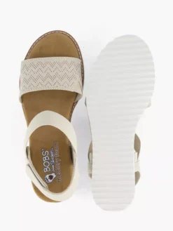 Skechers Off White Sandaal Desert Kiss -Beroemde Schoenen Winkel 2066920 H3