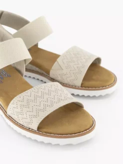Skechers Off White Sandaal Desert Kiss -Beroemde Schoenen Winkel 2066920 H5