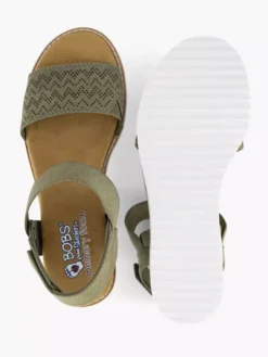 Skechers Khaki Sandaal Desert Kiss -Beroemde Schoenen Winkel 2066942 H5