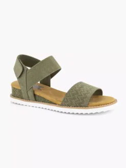 Skechers Khaki Sandaal Desert Kiss -Beroemde Schoenen Winkel 2066942 H6
