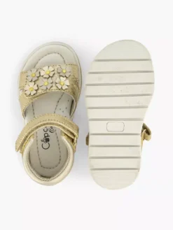 Platina Sandaal Bloemen -Beroemde Schoenen Winkel 2074049 H3