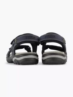 Easy Street Blauwe Sandaal Klittenband -Beroemde Schoenen Winkel 2076749 H4