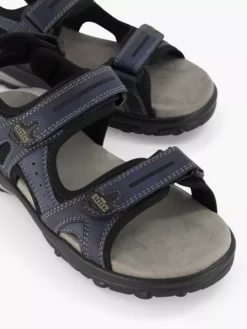 Easy Street Blauwe Sandaal Klittenband -Beroemde Schoenen Winkel 2076749 H5