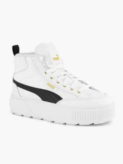 Puma Witte Karmen Mid -Beroemde Schoenen Winkel 2083720 H6