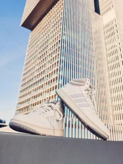 ADIDAS Witte Hoops 3.0 Mid 15 ADIDAS Witte Hoops 3.0 Mid -Beroemde Schoenen Winkel 2085644 H10