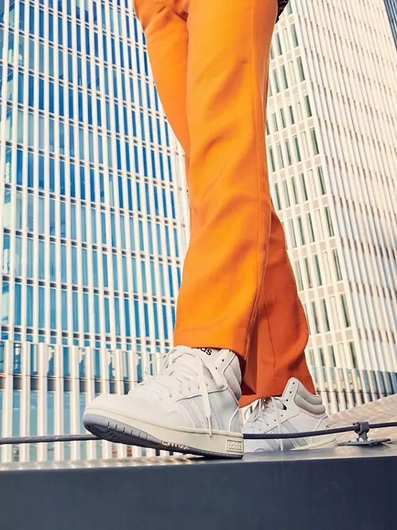 ADIDAS Witte Hoops 3.0 Mid 7 ADIDAS Witte Hoops 3.0 Mid - Afbeelding 7