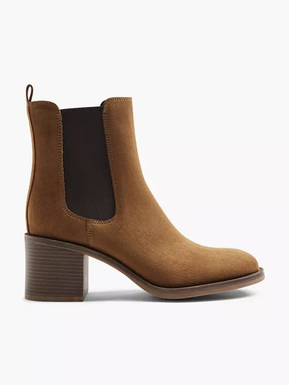 Cognac Chelsea Boot Hak 1 Cognac Chelsea Boot Hak