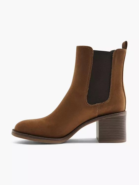 Cognac Chelsea Boot Hak 2 Cognac Chelsea Boot Hak - Afbeelding 2