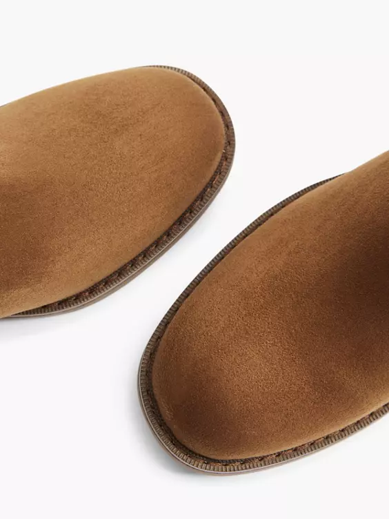 Cognac Chelsea Boot Hak 5 Cognac Chelsea Boot Hak - Afbeelding 5