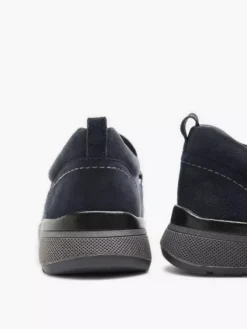 Blauwe Leren Instapper Sierketting -Beroemde Schoenen Winkel 2089689 H4