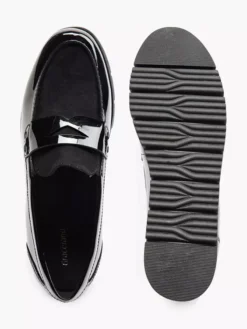 Zwarte Instapper Lak -Beroemde Schoenen Winkel 2090604 H3