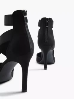 Zwarte Pump Elastiek -Beroemde Schoenen Winkel 2090688 H4