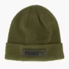 Puma Groene Classic Cuff Beanie
