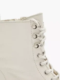 Off White Leren Veterboot -Beroemde Schoenen Winkel 2093150 H5