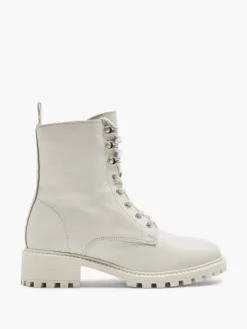 Off White Leren Veterboot -Beroemde Schoenen Winkel 2093150 HL1