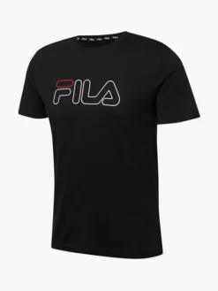 Fila Zwarte Sofades Logo Tee