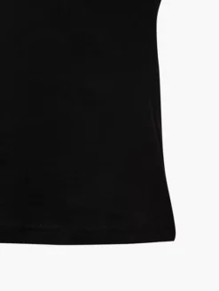 Fila Zwarte Single Jersey -Beroemde Schoenen Winkel 2094379 H4