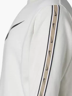 Nike Beige NSW Repeat SW FLC Crew BB -Beroemde Schoenen Winkel 2096543 H3