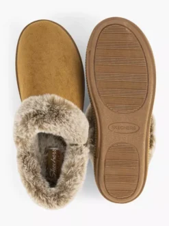 Skechers Bruine Pantoffel -Beroemde Schoenen Winkel 2097154 H3