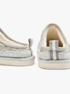 Fila Zilveren Instap Pantoffel -Beroemde Schoenen Winkel 2097491 H4