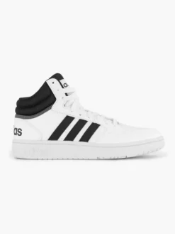 ADIDAS Witte Hoops Mid 3.0