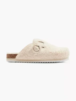 ESPRIT Beige Instap Pantoffel Teddy