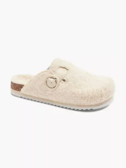 ESPRIT Beige Instap Pantoffel Teddy -Beroemde Schoenen Winkel 2097967 H6