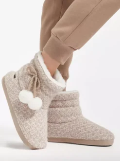 ESPRIT Beige Pantoffel -Beroemde Schoenen Winkel 2098060 H10