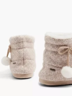 ESPRIT Beige Pantoffel -Beroemde Schoenen Winkel 2098060 H4