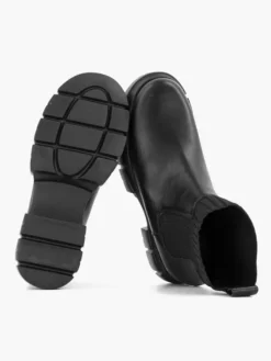 Zwarte Boot Gebreid -Beroemde Schoenen Winkel 2099693 H4