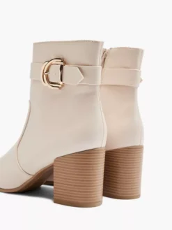 Beige Enkellaars Gesp 9 Beige Enkellaars Gesp -Beroemde Schoenen Winkel 2100508 H4