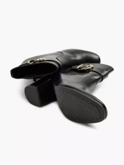 Zwarte Enkellaars Gesp 9 Zwarte Enkellaars Gesp -Beroemde Schoenen Winkel 2100509 H3