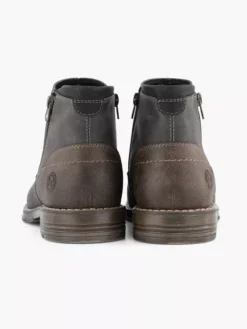 Grijze Boot Ritssluiting -Beroemde Schoenen Winkel 2110638 H4