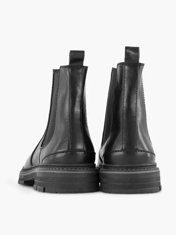 Zwarte Chelsea Boot 4 Zwarte Chelsea Boot - Afbeelding 4