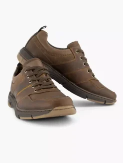 Bruine Leren Sneaker -Beroemde Schoenen Winkel 2110816 H5