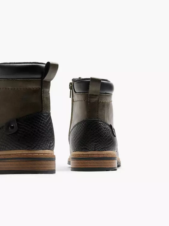 Khaki Veterboot 4 Khaki Veterboot - Afbeelding 4