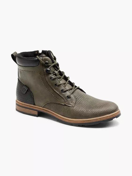Khaki Veterboot 6 Khaki Veterboot - Afbeelding 6