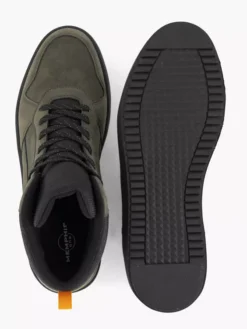 Khaki Halfhoge Sneaker -Beroemde Schoenen Winkel 2110837 H3