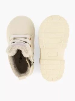 Beige Veterboot Teddy -Beroemde Schoenen Winkel 2110858 H3
