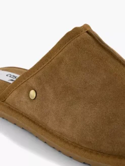 Cognac Leren Instap Pantoffel -Beroemde Schoenen Winkel 2110951 H5