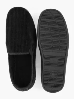 Zwarte Pantoffel Rib -Beroemde Schoenen Winkel 2110959 H3